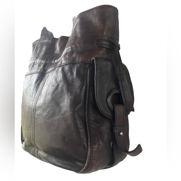 Francesco Biasia Black Leather Designer
Bag. Hobo Bag, Tote - Picture 9 of 16